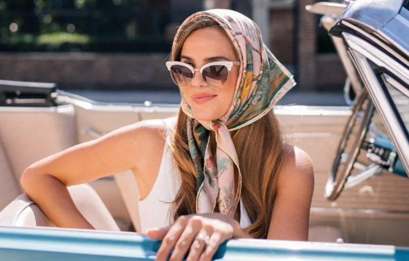 Cómo ponerse un pañuelo: 15 ideas originales para mujeres atrevidas