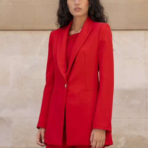 blazer rojo