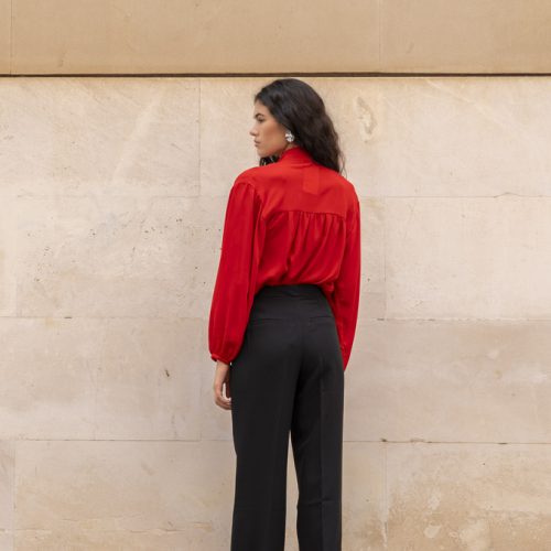 blusa lazo